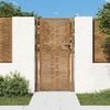 vidaXL Garden Gate 39.4x68.9" Corten Steel Square Design