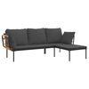 vidaXL Garden Lounge Set Anthracite