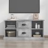 vidaXL TV Cabinet Concrete grey Engineered wood Standard TV Cabinet