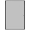 vidaXL Insect Screen Anthracite Aluminum, Fiberglass 35.4 x 47.2 in