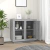 vidaXL Sideboard Gray Sonoma 31.5"x15.7"x29.5"