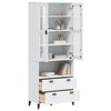 vidaXL Highboard White