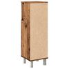 vidaXL Bathroom Cabinet Old wood Engineered wood Slim Bathroom Cabinet