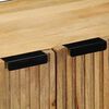 vidaXL Sideboard Brown Solid Mango Wood Medium Sideboard Rectangular