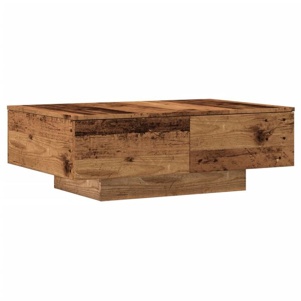 vidaXL Coffee Table Old Wood Engineered Wood Medium Coffee Table