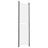 vidaXL 3-Panel Room Divider White 59.1"x70.9" Fabric