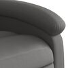 vidaXL Grey Massage Recliner Chair