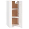 vidaXL Wall Mounted TV Cabinet White Engineered Wood Standard