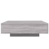 vidaXL Coffee Table Grey sonoma Engineered wood Coffee Table Square
