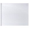 vidaXL Window Film Frosted PVC 17.7 x 196.9 in Pattern Window Film