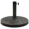 vidaXL Umbrella Base Bronze Polyresin 28.7 lbs Fancy Design
