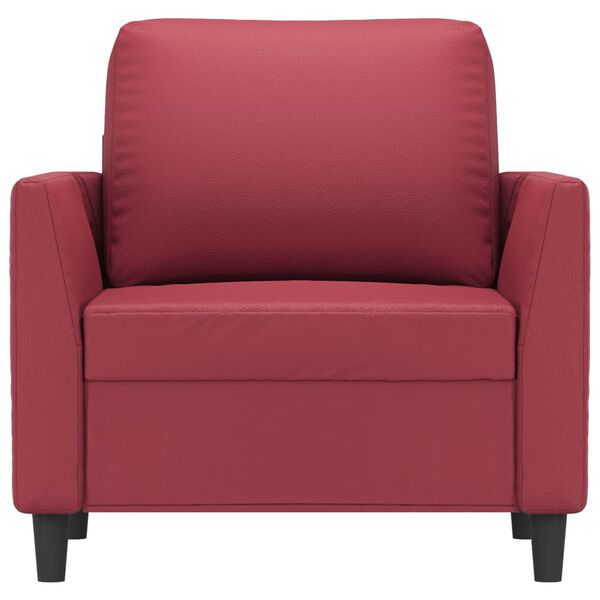 vidaXL Sofa Chair Wine Red