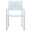 vidaXL Garden Dining Set Black and White