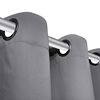 vidaXL Blackout Curtains 2 pcs with Metal Eyelets 53.1x68.9" Grey