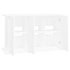 vidaXL Aquarium Stand White Engineered wood 39.8 in x 16.1 in x 22.8 in
