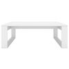 vidaXL Coffee Table White Engineered wood 39.4 in x 39.4 in Simple