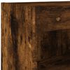 vidaXL TV Cabinet Smoked oak Engineered wood 31.5 in x 11.8 in x 11.8 in