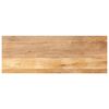 vidaXL Table Top 63"x19.7"x1.5" Rectangular Solid Wood Mango
