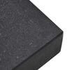 vidaXL Parasol Base Black 17.72 x 9.84 x 17.72 in Granite