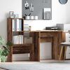 vidaXL Desk Old Wood 51.77 x 19.69 x 41.93 in Engineered Wood
