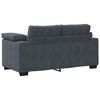 vidaXL Sofa Set Dark Grey Velvet (100% polyester), wood, metal Large