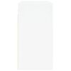 vidaXL Wall Cabinet White Engineered Wood 23.6x12.2x23.6 in Wall Cabinet