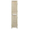 vidaXL 6-Panel Room Divider 82.7x65.0" Solid Wood Paulownia