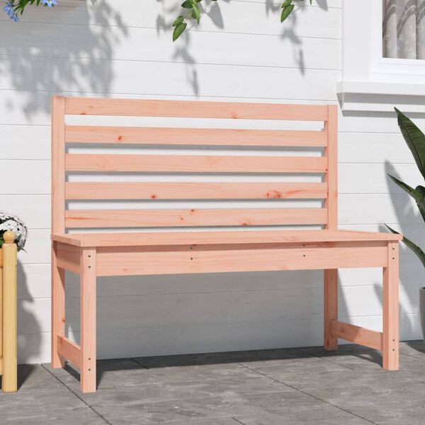 vidaXL Garden Bench Natural Wood Solid Douglas wood Standard Durable