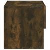 vidaXL Wall-mounted Bedside Cabinet Set of 2 Smoked Oak Engineered wood