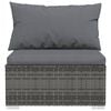 vidaXL Garden Lounge Set Grey and Anthracite