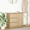 vidaXL Sideboard Sonoma oak Engineered wood Medium Sideboard
