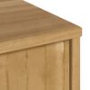 vidaXL TV Cabinet Honey Solid pine wood with honey wax finish Medium
