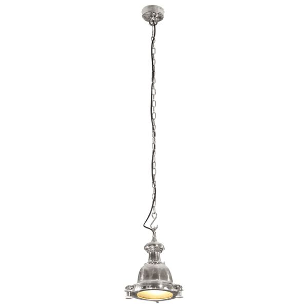 vidaXL Pendant Lighting Silver Aluminum Medium Pendant Lighting