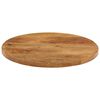 vidaXL Table Top Ø 23.6"x1" Round Solid Wood Mango