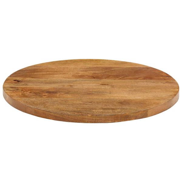 vidaXL Table Top Ø 23.6"x1" Round Solid Wood Mango