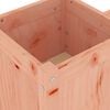 vidaXL Planter Bench Natural Wood Solid Douglas Wood Large Planters