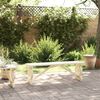vidaXL Garden Bench Natural wood Solid fir wood 45.3 in Durable