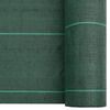 vidaXL Weed Membrane Green Polypropylene 6.6 x 492.1 ft