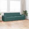 vidaXL Sofa Bed Dark Green 96.46 x 30.71 x 30.31 in Velvet