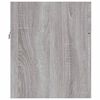 vidaXL Bathroom Furniture Set Grey Sonoma Engineered Wood Standard
