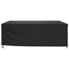 vidaXL Garden Furniture Cover Black 420D Oxford fabric with PU coating