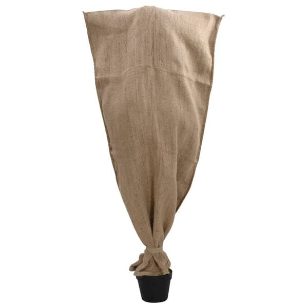 vidaXL Jute Sacks 5 pcs 25.6x53.1" 100% Jute 340 gsm