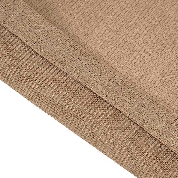 vidaXL Tent Carpet Taupe 157.5x275.6" HDPE