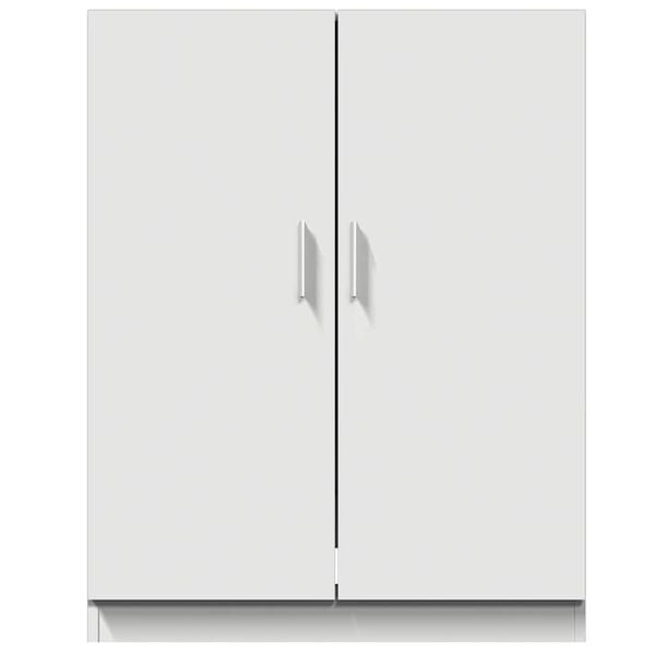 vidaXL Washing Machine Cabinet White 28.0x28.1x36.0"