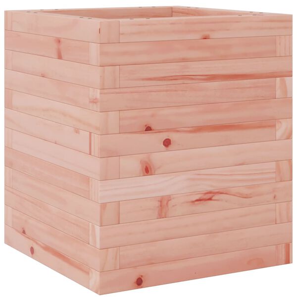 vidaXL Garden Planter Natural wood Solid Douglas wood 15.7x15.7x18.1 in