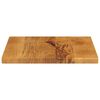 vidaXL Table Top Natural wood with oak finish Solid mango wood Small