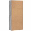 vidaXL Highboard Grey sonoma Engineered wood Large Highboard
