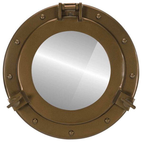 vidaXL&nbsp;Porthole Mirror&nbsp;Wall Hanging&nbsp;&Oslash;11.8"&nbsp;Aluminum and Glass