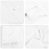 vidaXL Summer Duvet with Pillow 2 pcs White Down Feather