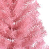 vidaXL Artificial Pre-lit Christmas Tree with 150 LEDs Pink 59.1" PVC